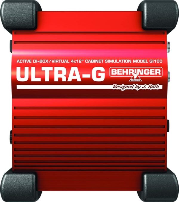 BEHRINGER GI100 DI BOX PHANTOM POWERED WITH SPEAKER EMULATED - Gambar 3